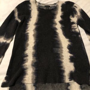 Gray cashmere sweater